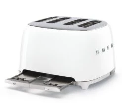Toaster TSF03WHEU 4 Tranches Blanc - SMEG -Magasin D'Électroménager toaster4tr blc2