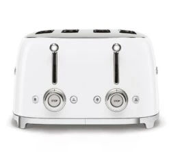Toaster TSF03WHEU 4 Tranches Blanc - SMEG -Magasin D'Électroménager toaster4tr blc3
