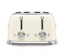 Grille-pain TSF03CREU 4 Tranches Crème - SMEG -Magasin D'Électroménager toaster4tr crem