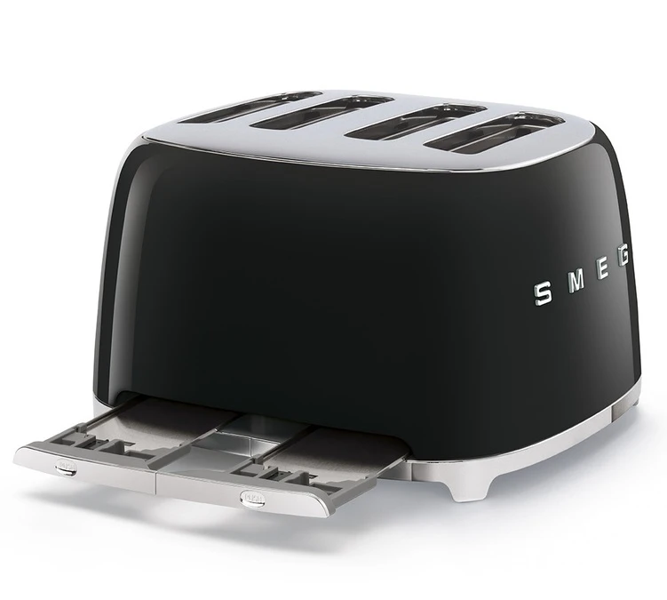 Grille-pain Smeg TSF03BLEU 4 Tranches - Noir 6 Grille-pain Smeg TSF03BLEU 4 Tranches - Noir – Image 6