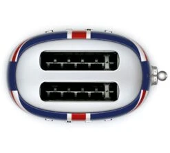 Grille-pain TSF01UJEU 2 Tranches Années 50 Union Jack - SMEG 9 Grille-pain TSF01UJEU 2 Tranches Années 50 Union Jack - SMEG -Magasin D'Électroménager toaster jack3