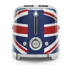 Grille-pain TSF01UJEU 2 Tranches Années 50 Union Jack - SMEG 8 Grille-pain TSF01UJEU 2 Tranches Années 50 Union Jack - SMEG -Magasin D'Électroménager toaster jack4